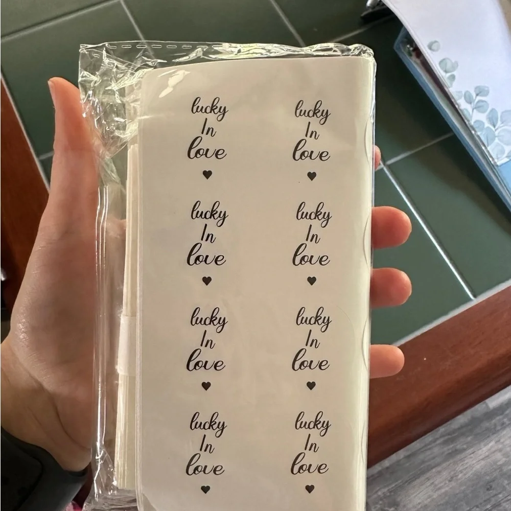 White Wedding Favor Envelopes